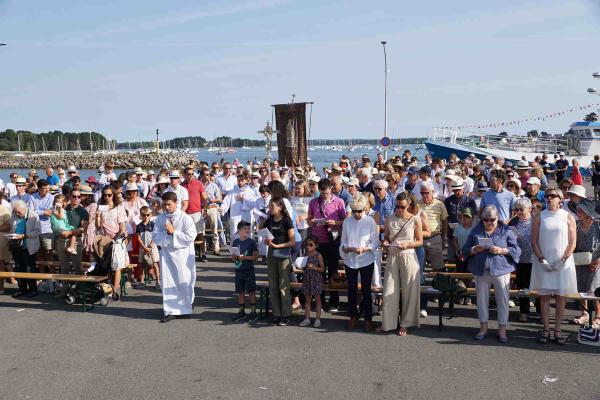 Messe du 15 août 2025 sur le port de Loctudy